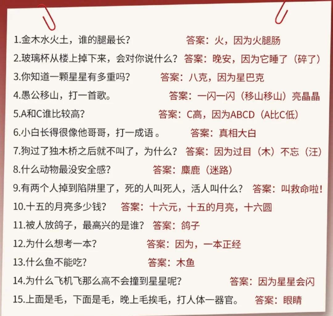 古今笑话大全-古今笑话大全100句