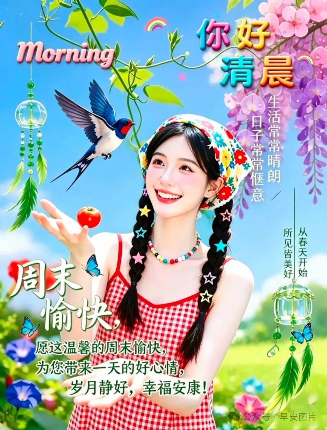 周末祝福短信大全-周末祝福短信简单大气